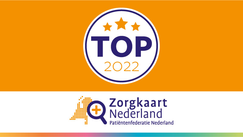 MKA Kennemer & Meer staat in de top 10 ZorgkaartNederland 2022 Klinieken!